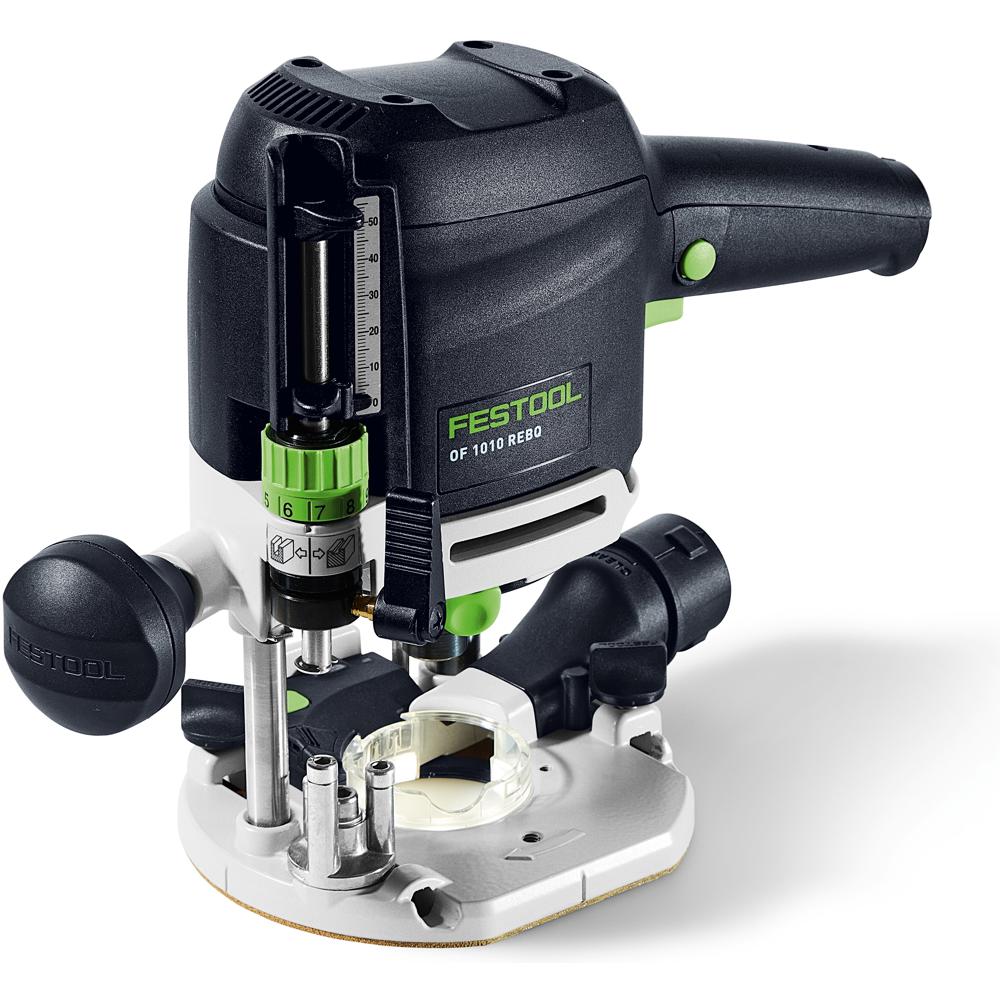 Festool OF 1010 REQ-Plus 110V 1010W Plunge Router (T-LOC Systainer)