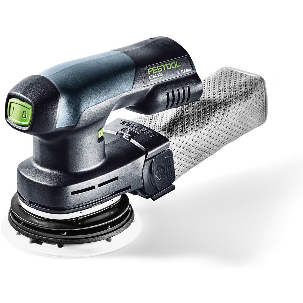 Festool ETSC 125-Basic 18V Brushless 125mm Random Orbital Sander (Body Only, T-LOC Systainer)