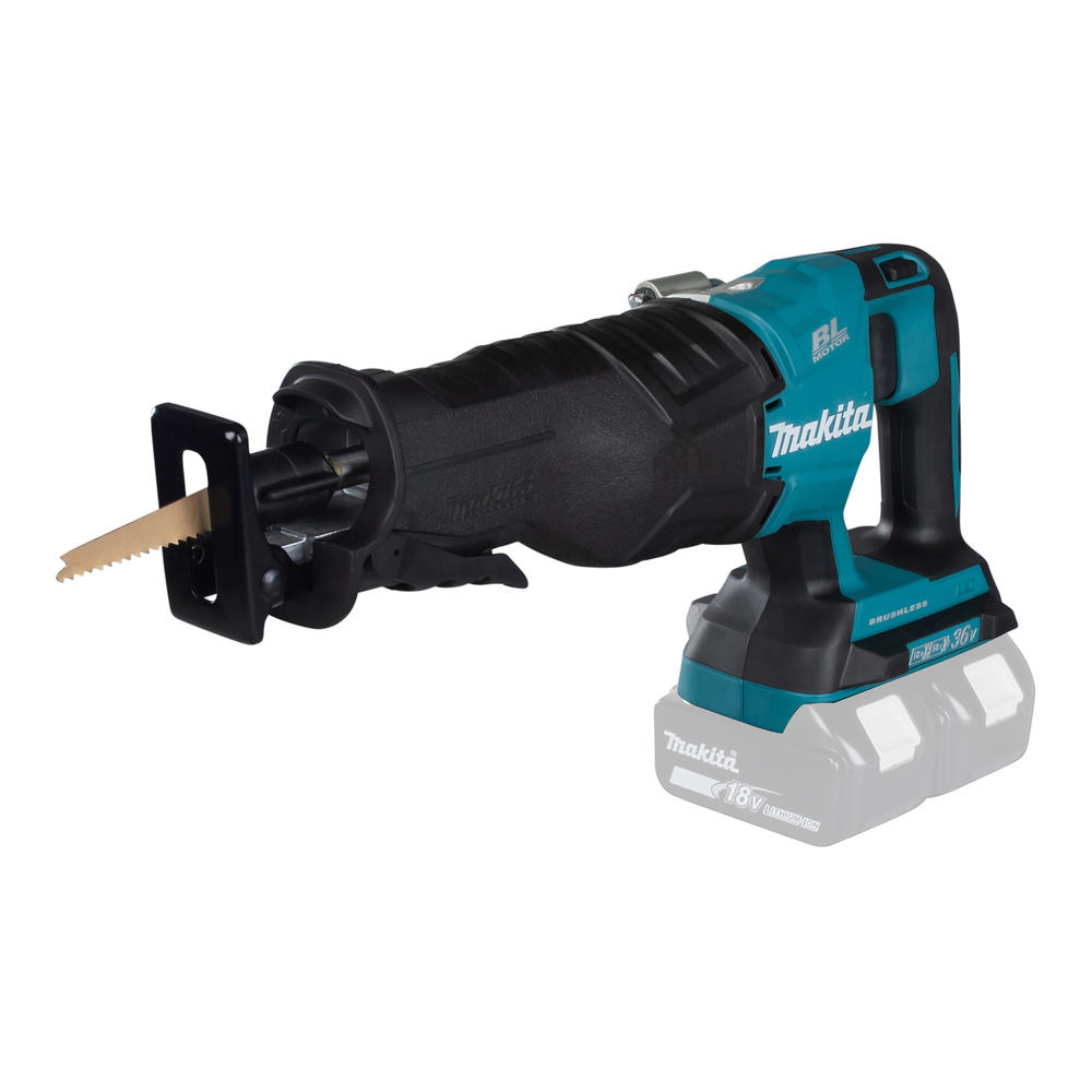 Makita DJR360ZK 36V (2x18V) LXT Brushless Reciprocating Saw (Body Only)